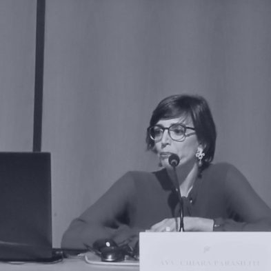 Chiara Parasiliti, intervento a un convegno